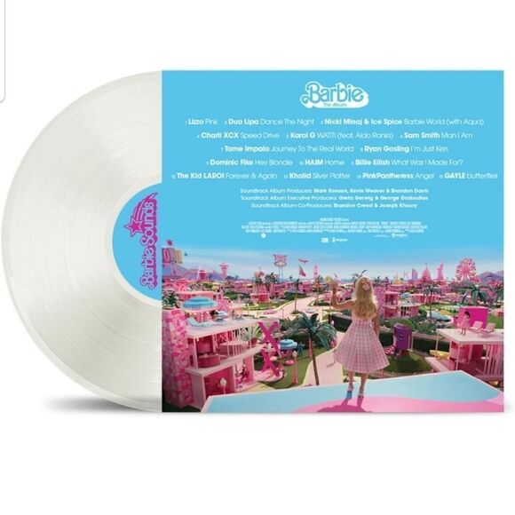 Barbie The Movie the album Vinyl Ken, Barbie Doll Set + 2 hotwheel UNOPENED New - Picture 14 of 16